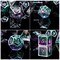 LET'S RESIN Upgraded Dice Resin Molds, Large DND Silicone Dice Molds for Resin with 7 Cavities, Polyhedral Stereoscopic Game Dice Epoxy Resin Molds for DIY Dices Making, Table Board Game